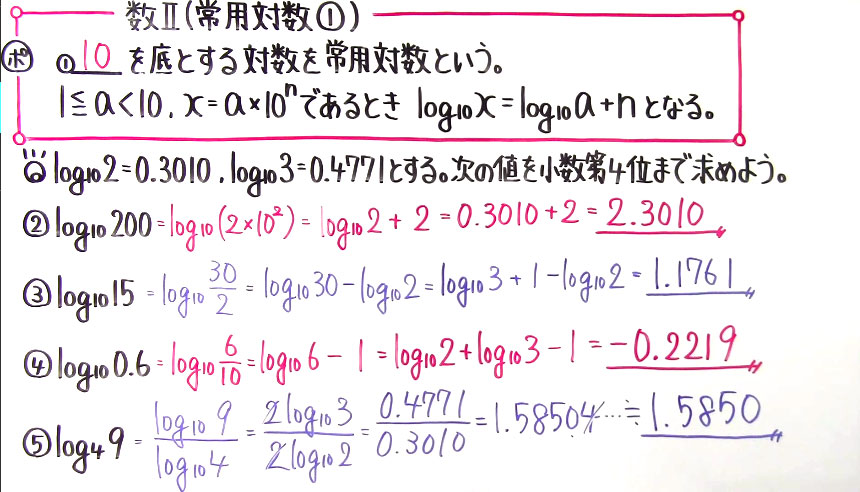 高校数学（数Ⅱ）-141